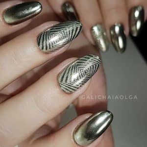 Gorgeous Metallic Nail Designs That Are Incredibly Envy And