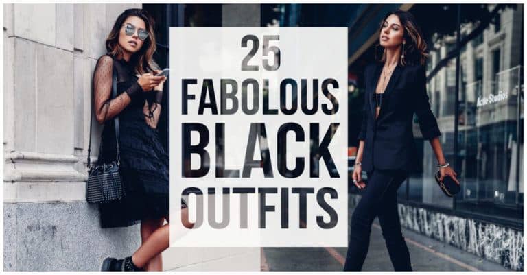 Featured image for “25 Fabolous Black Outfits”