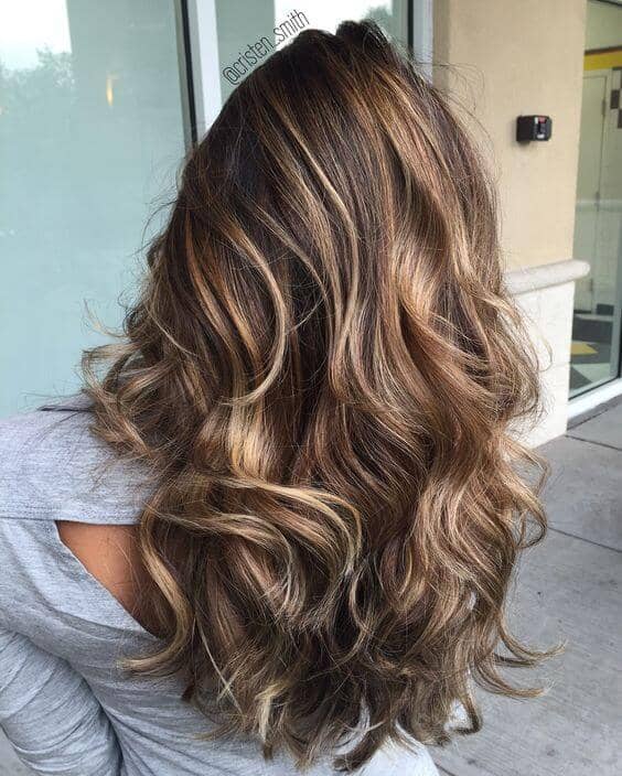 Brown Multi Colored Locks