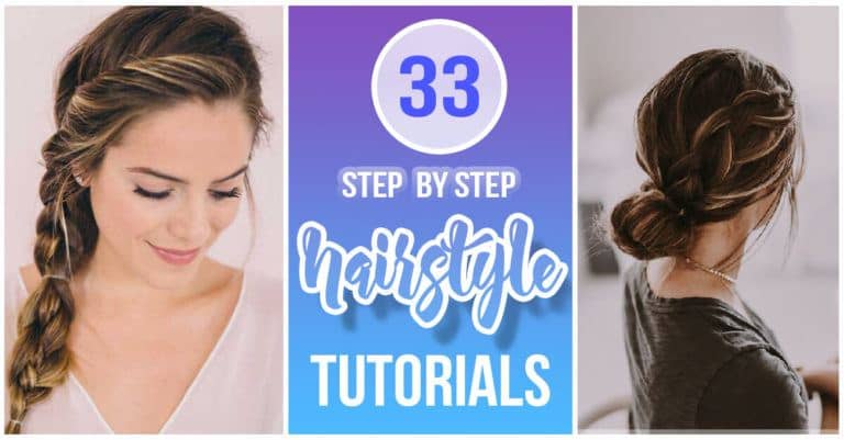 Featured image for “33 Most Popular Step By Step Hairstyle Tutorials”