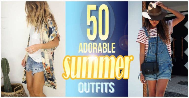 Featured image for “50 Adorable Summer Outfits”