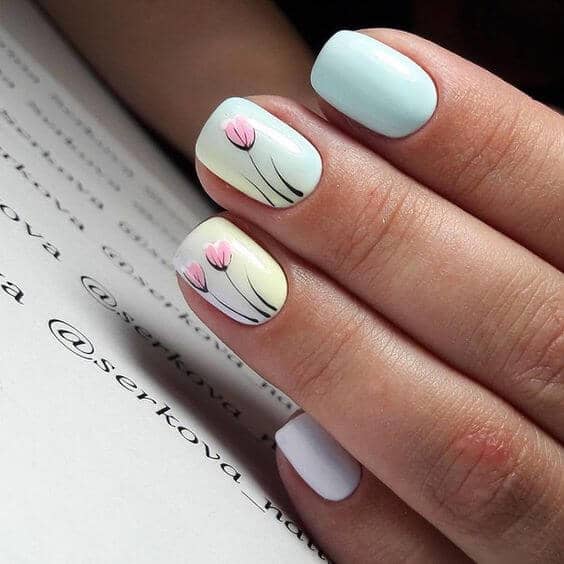 25 Beautiful Nail Ideas For The Spring Time