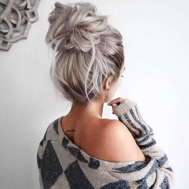 40 Chic Messy Bun Hairstyles