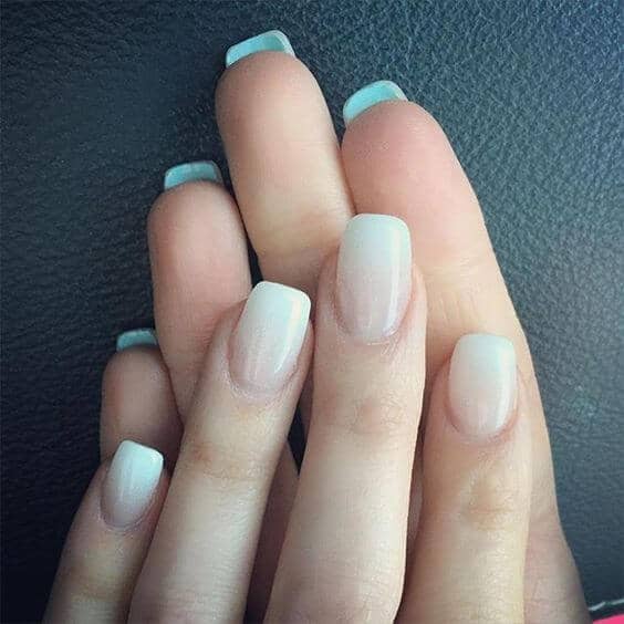 Light Blue Nail Polish