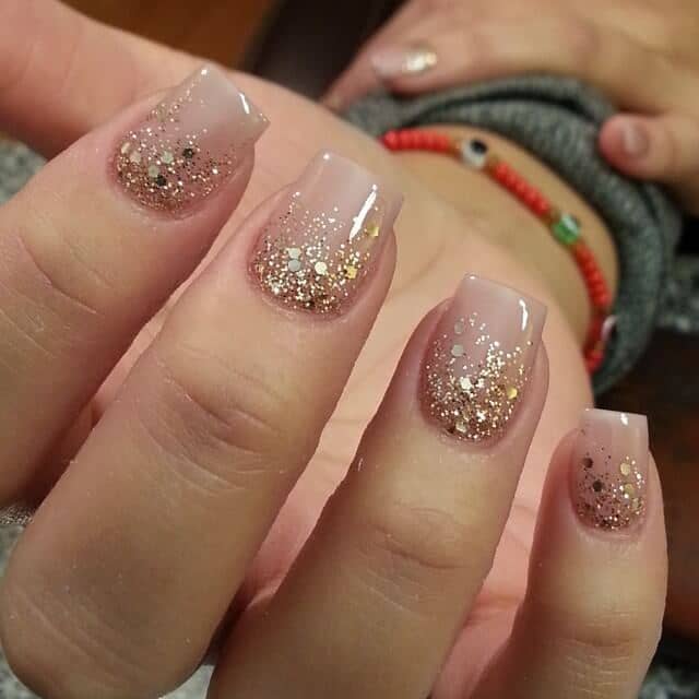 Glittering Wedding Nail Polish