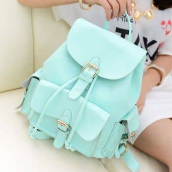 Pastel Blue Backpack