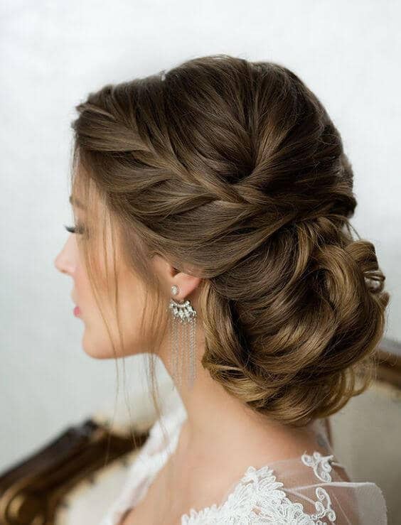 Twisted Braid Nape Knot