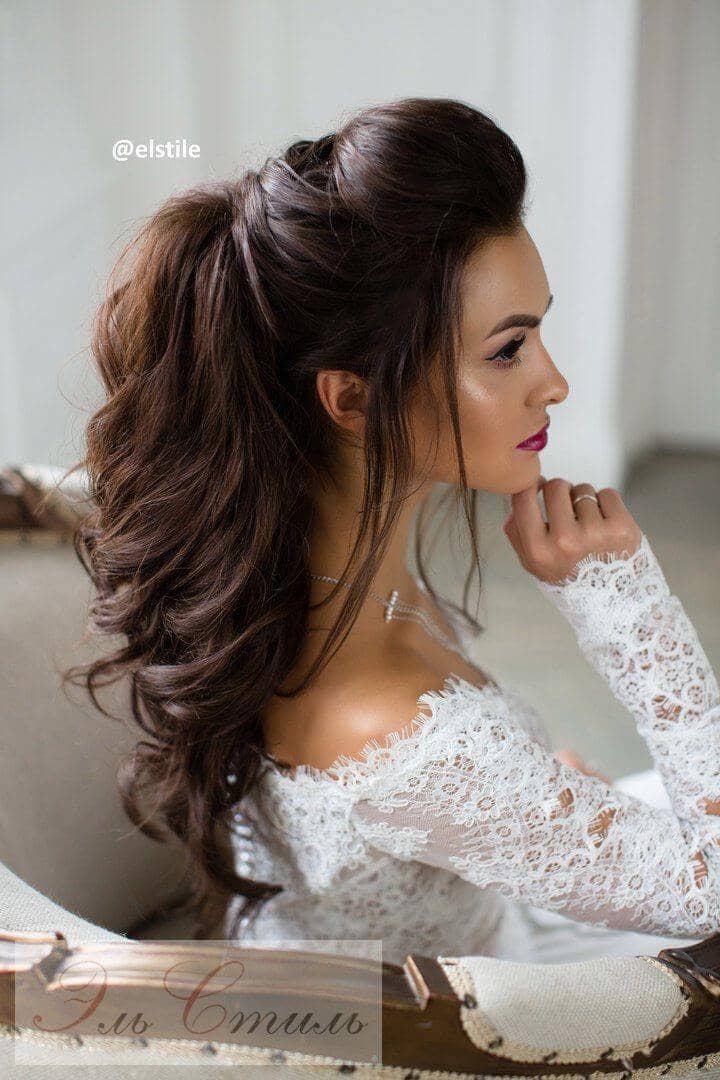 Sleek Crown And Soft Loose Waves