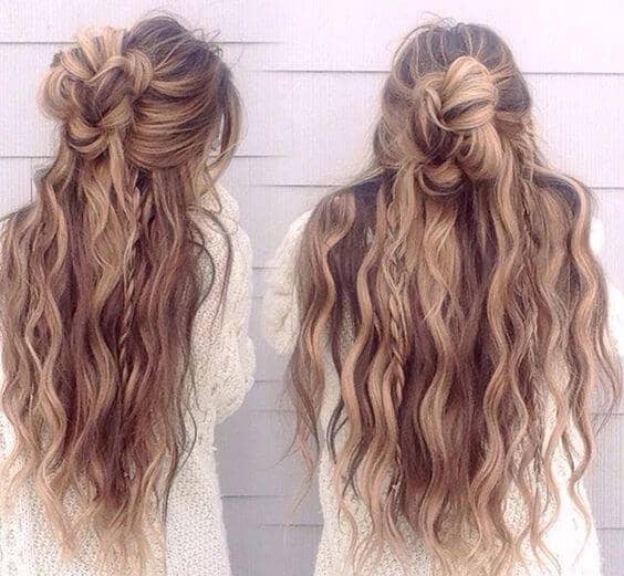 Flowing Braids and Waves