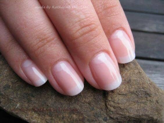 French Nail Manicure for Brides