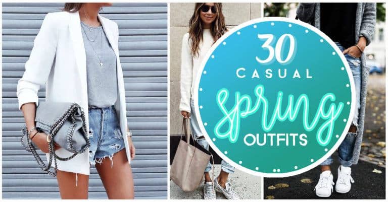 Featured image for “30 Casual Spring Outfits”