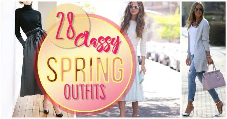 Featured image for “28 Classy Spring Outfits”