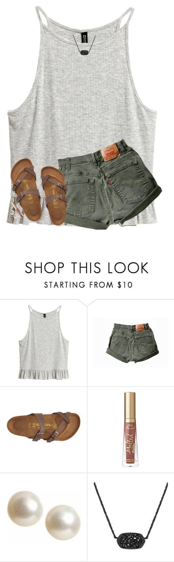 27 Cool Jeans Short Outfits For This Summer