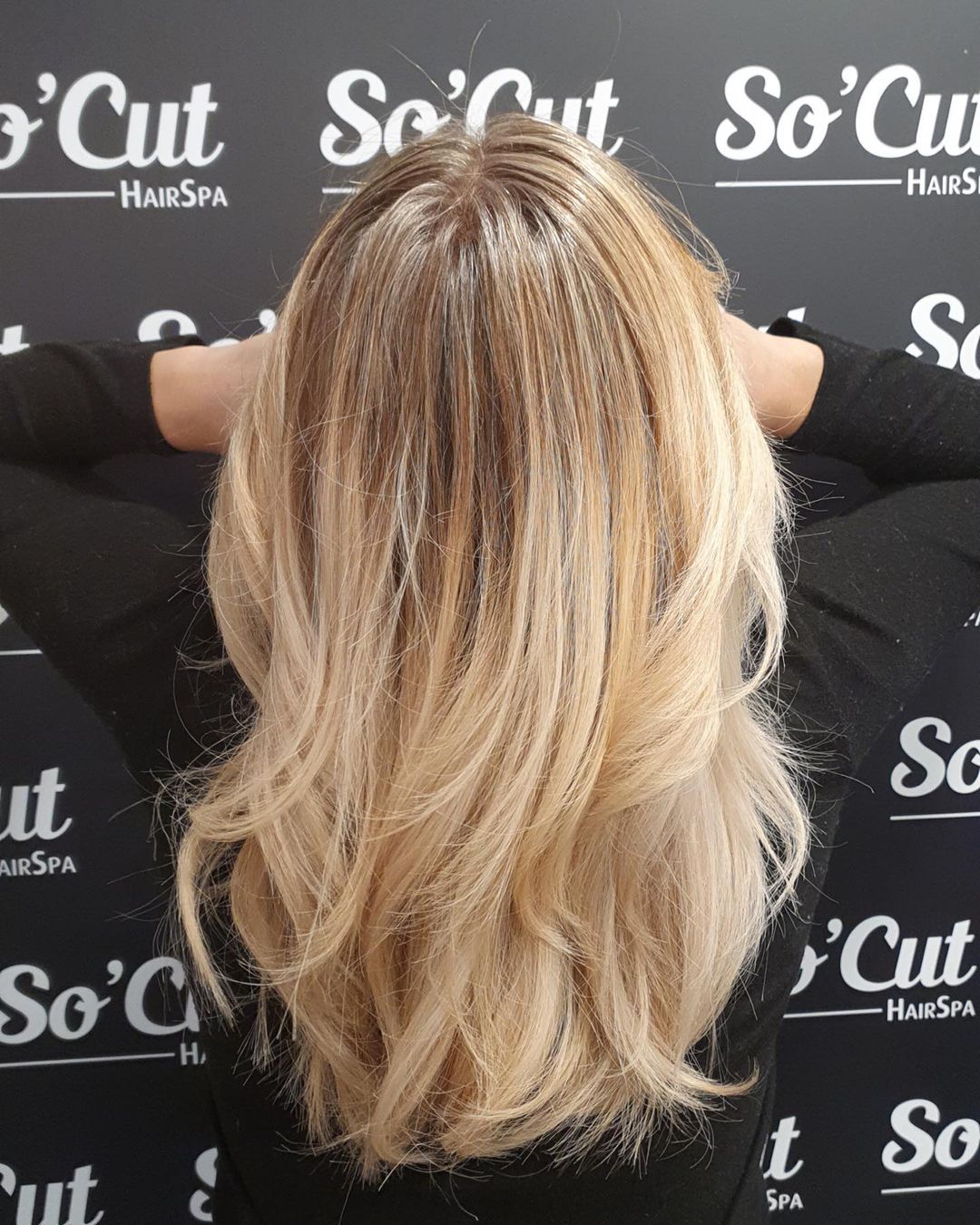 Ombre Layered Brown and Blonde Hair Colors for a Breezy and Elegant Look