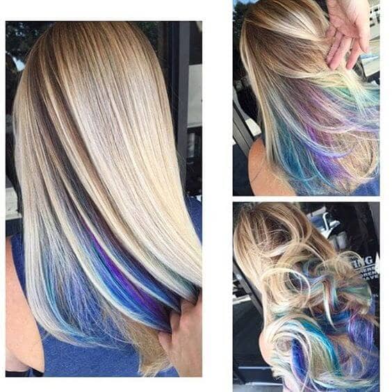 50 Stunningly Styled Unicorn Hair Color Ideas To Stand Out From