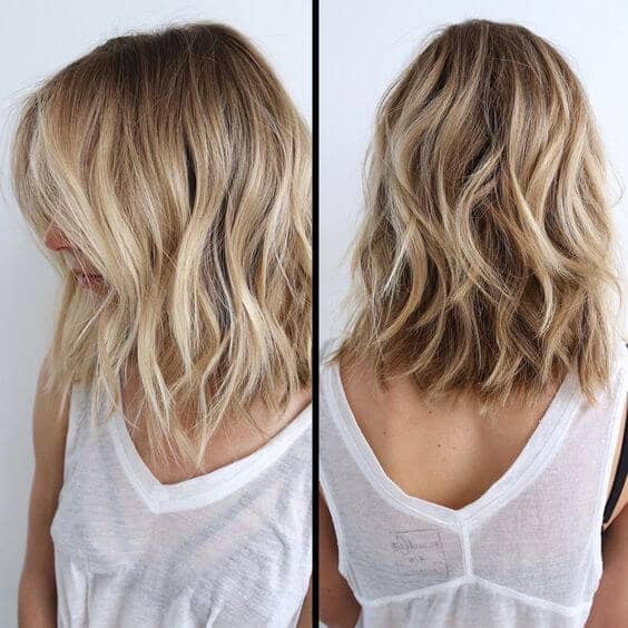 bob haircut with waves