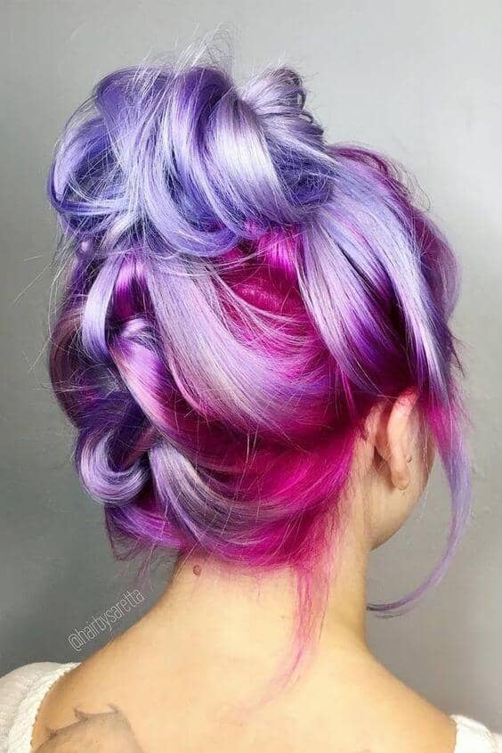 50 Stunningly Styled Unicorn Hair Color Ideas To Stand Out From