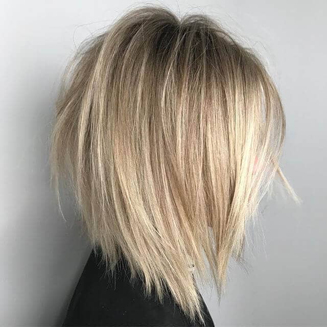 Rock'n Roll-Inspired Asymmetrical Bob