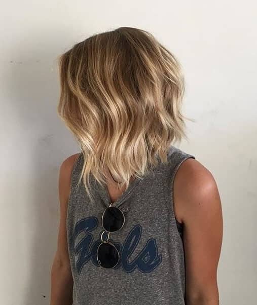 Layered Bob Fit For A Surfer Girl