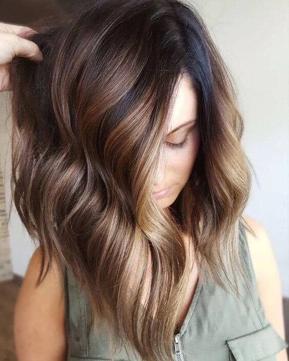 Dark Brown Hair With Ombre Highlights Find Your Perfect