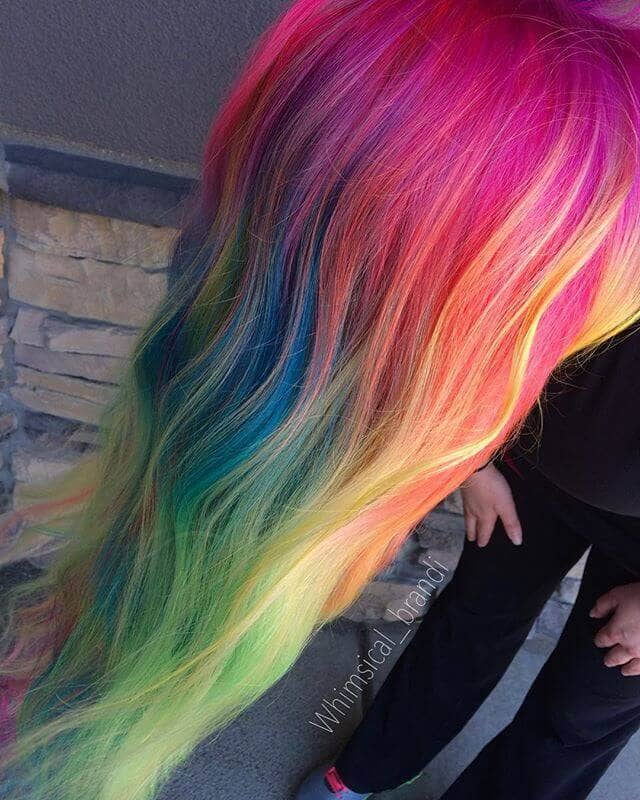 50 Stunningly Styled Unicorn Hair Color Ideas to Stand Out from the Crowd