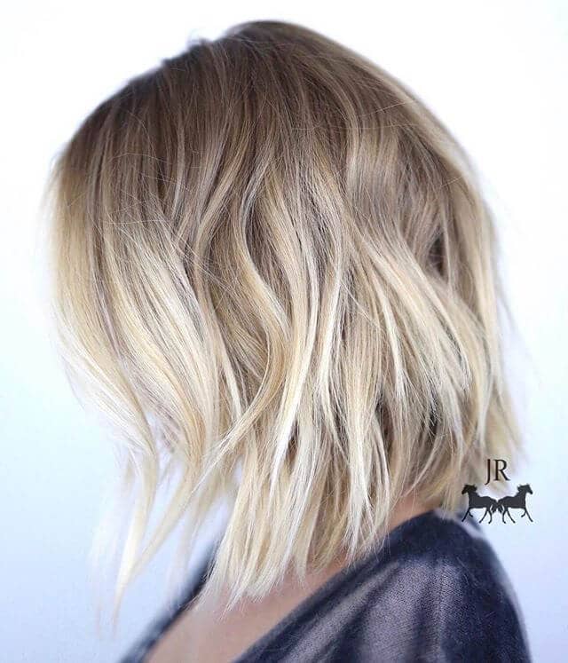 Cool Blonde Bob