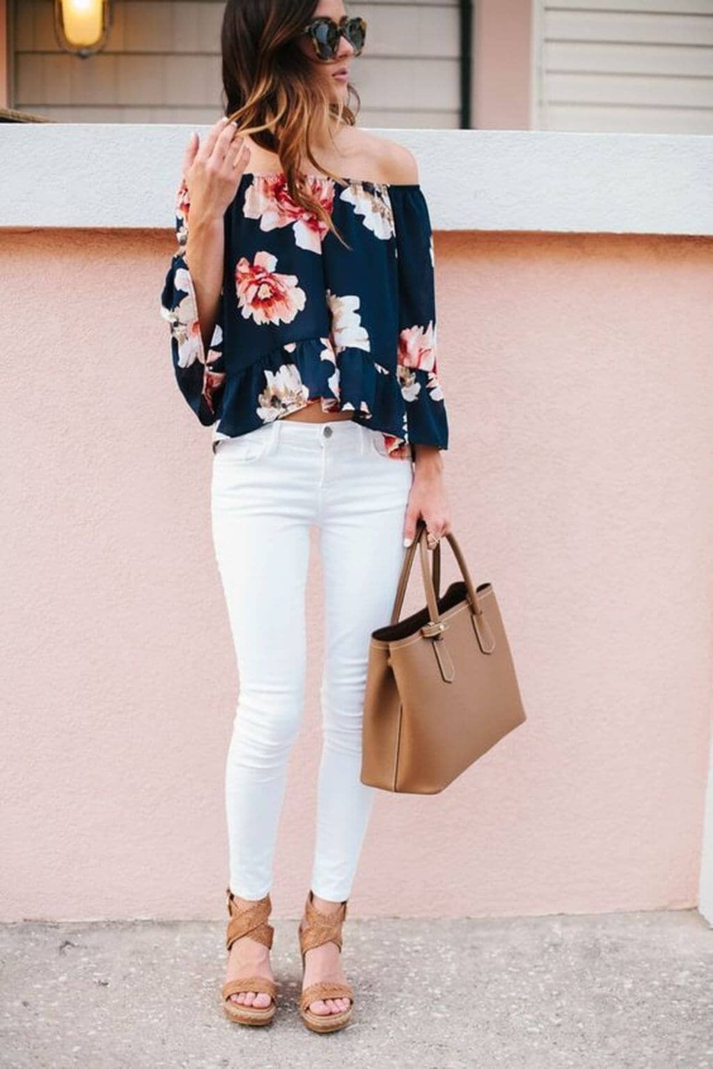 Blooming Off the Shoulder Silhouette