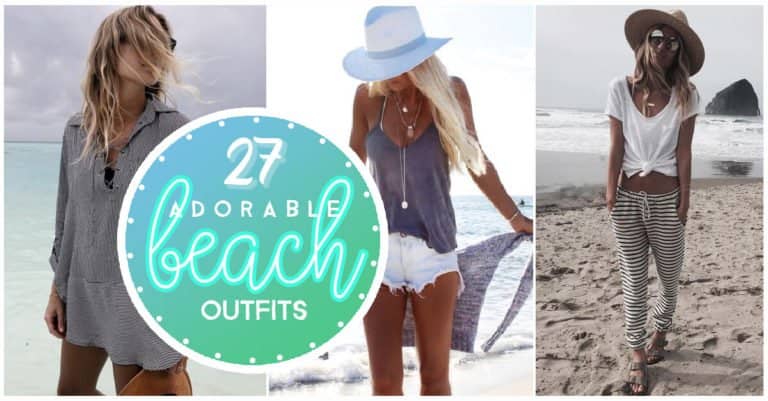 Featured image for “27 Adorable Outfits To The Beach”