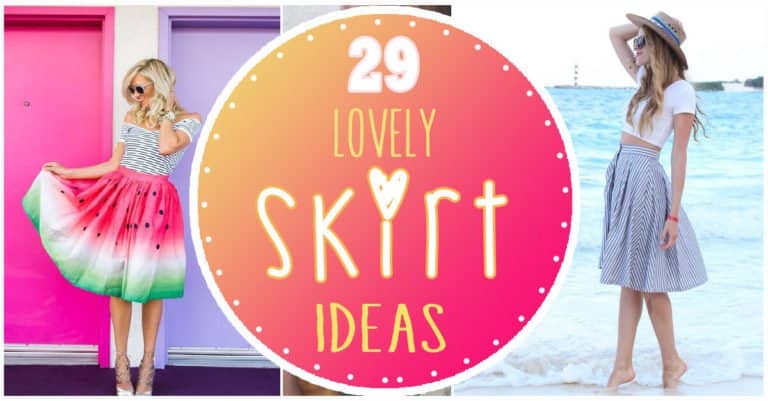 Featured image for “29 Lovely Skirt Ideas For This Summer”