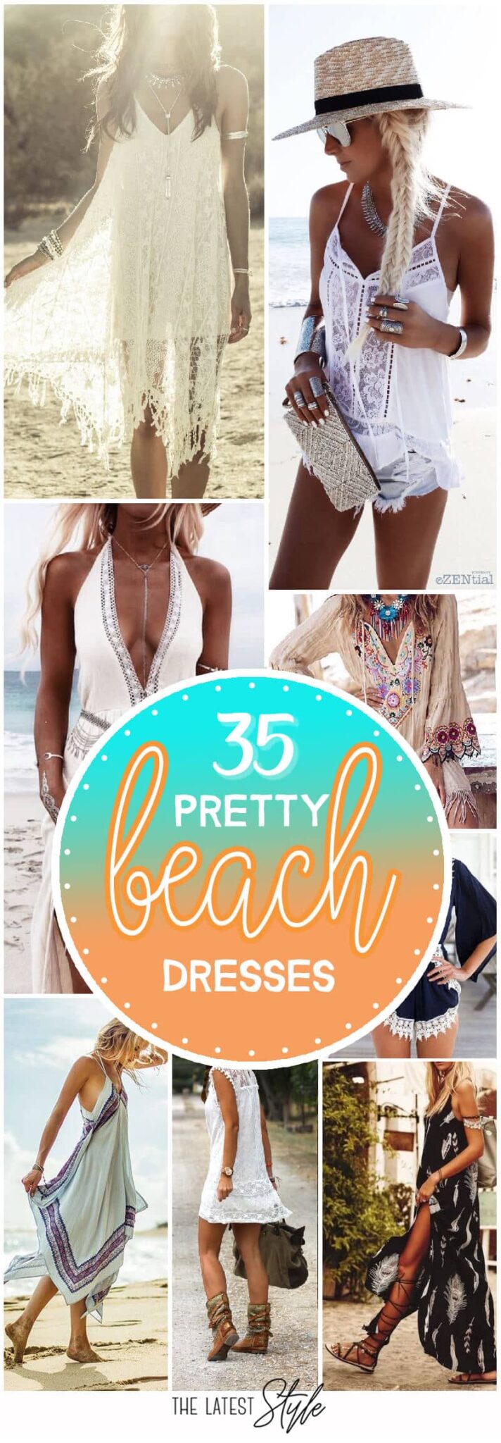 35 Pretty Beach Dresses For This Summer - The Cuddl