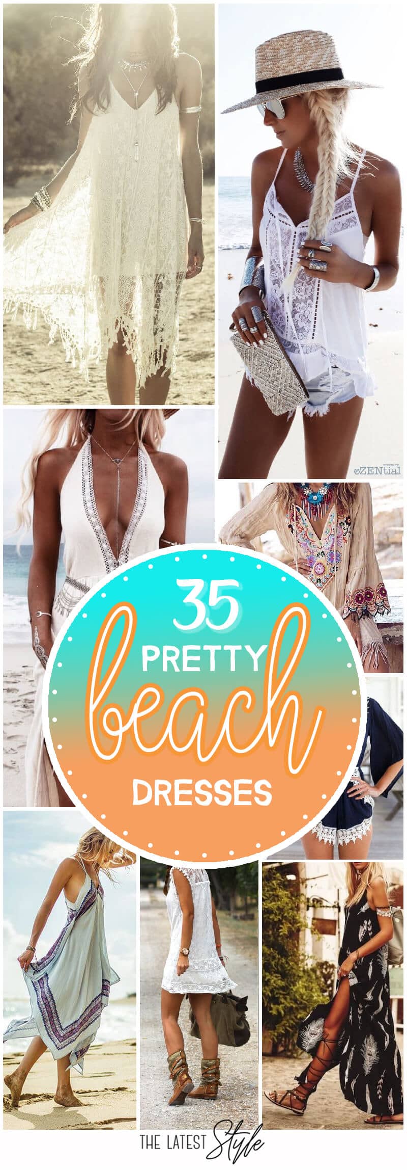 35 Pretty Beach Dresses For This Summer