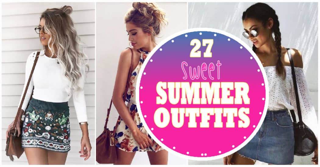 27 Sweet Summer Outfits - The Cuddl