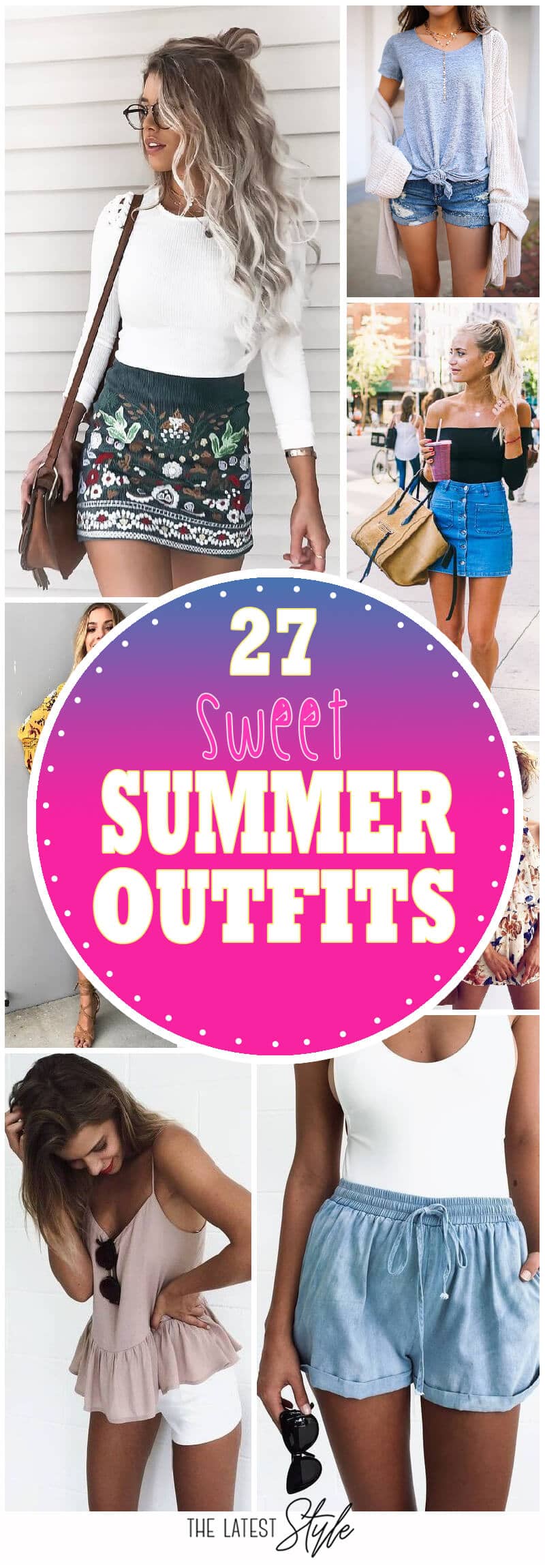 27 Sweet Summer Outfits