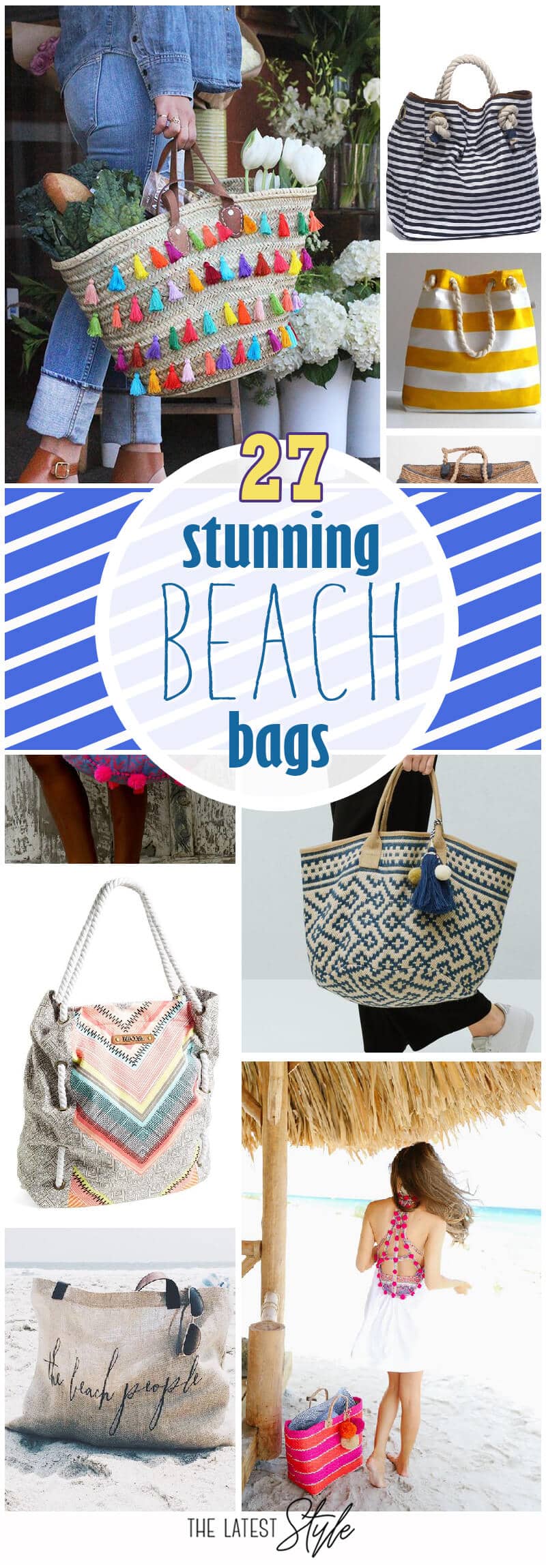 27 Stunning Beach Bags For This Summer