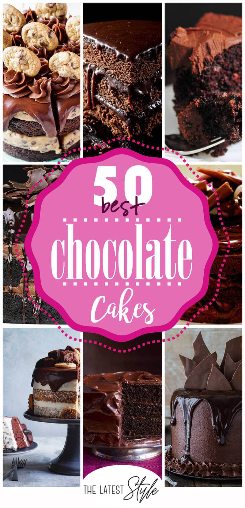 50 Chocolate Cake Recipes that are Simply Amazing