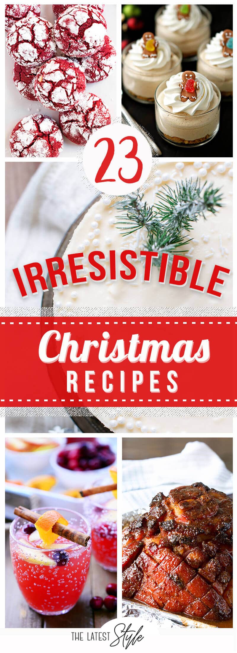 23 Christmas Recipes so Delicious Santa's Checking them Twice