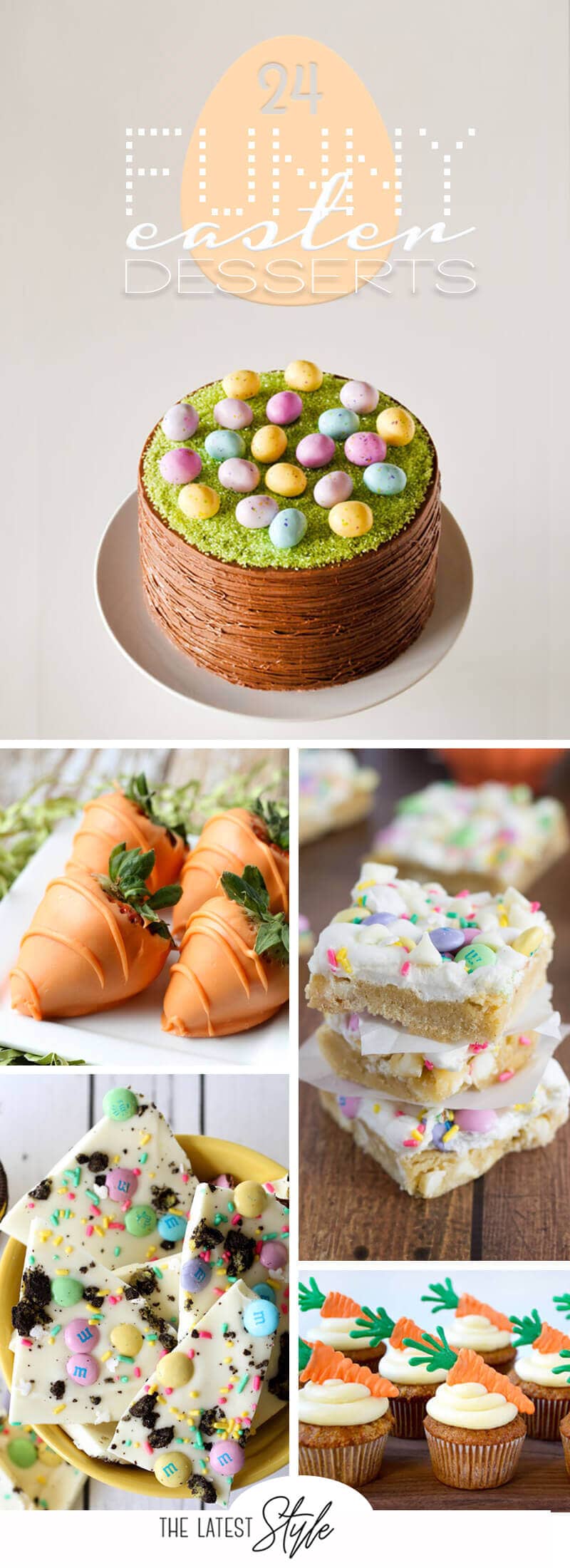 24 Funny Easter Dessert Recipes to Make your Next Party Great