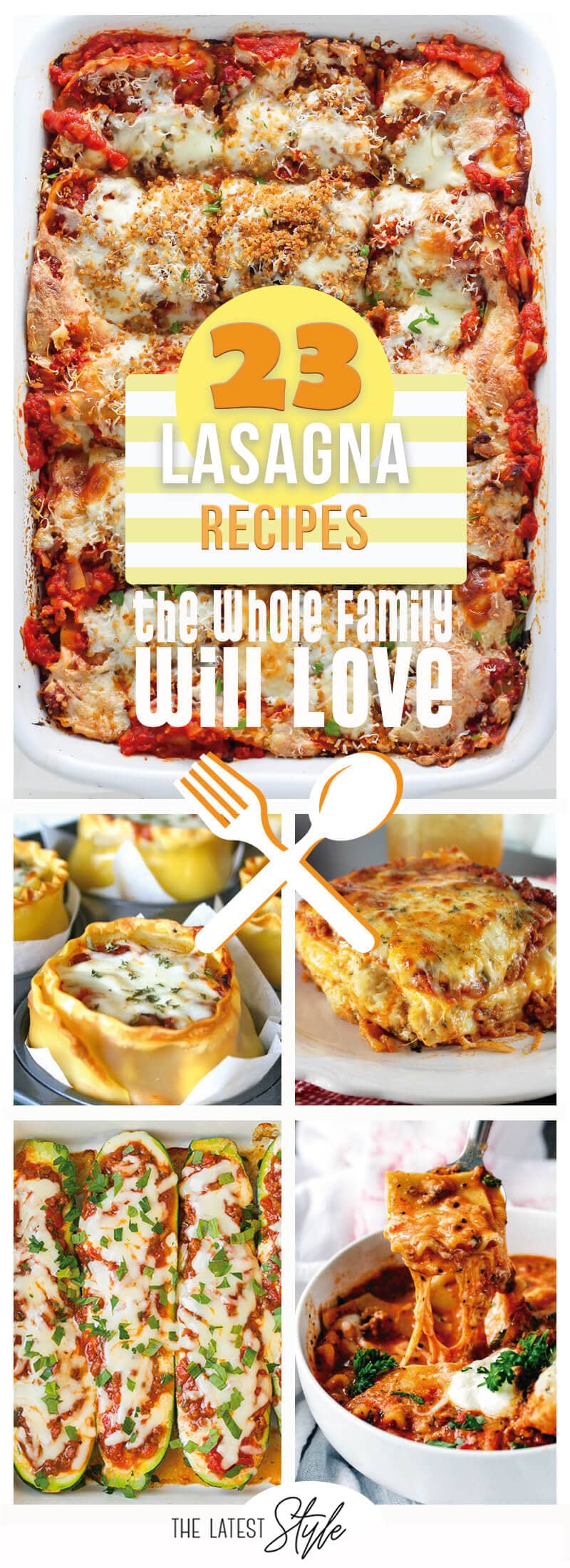 23 Tasty Twists on Lasagna Recipes the Whole Family will Love