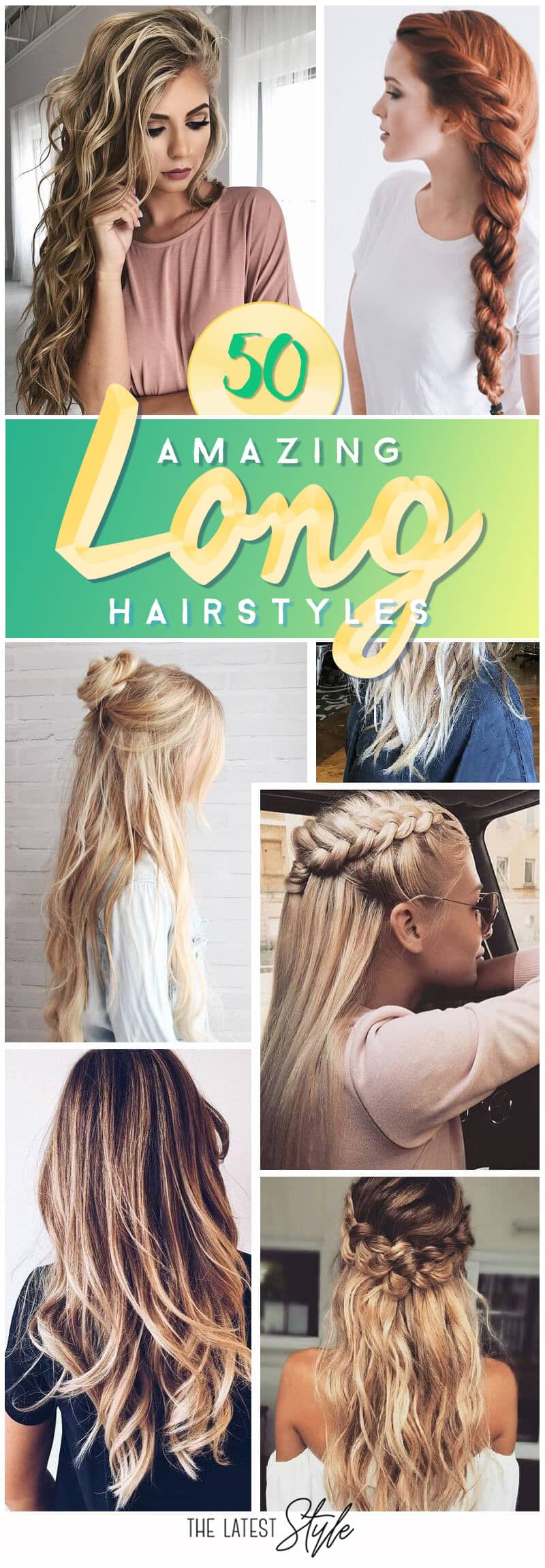 50 Amazing Long Hairstyle Inspirations