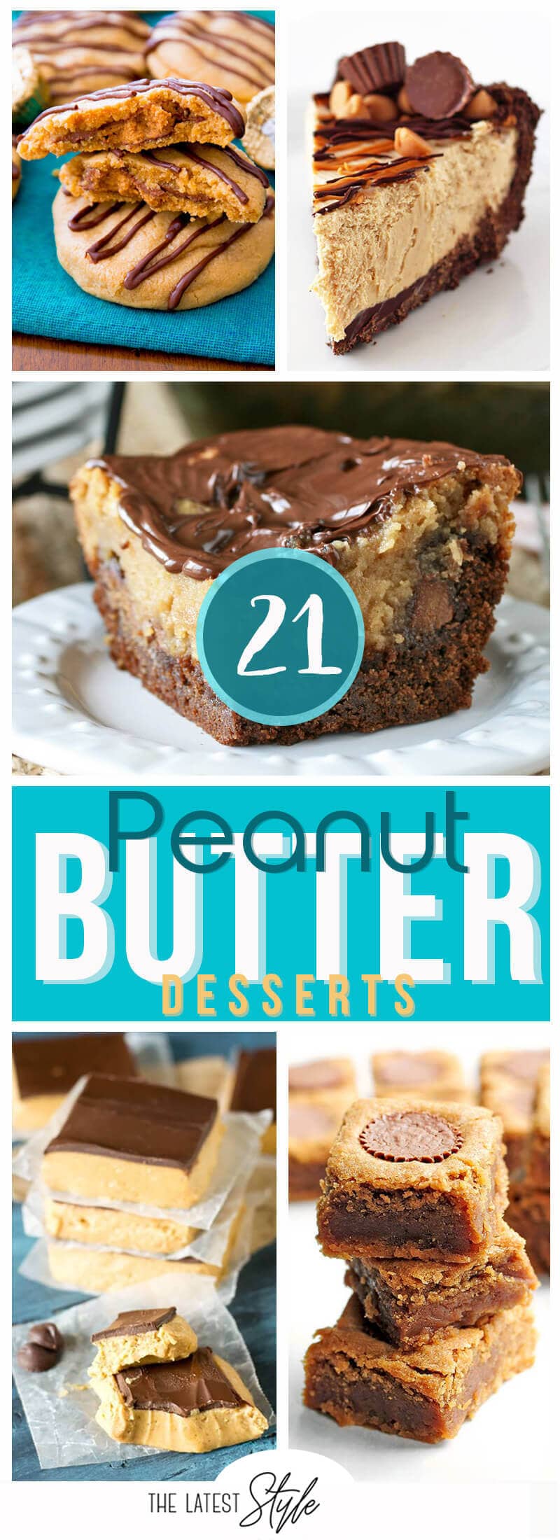 21 Creative Peanut Butter Dessert Recipes that will Rock Your World