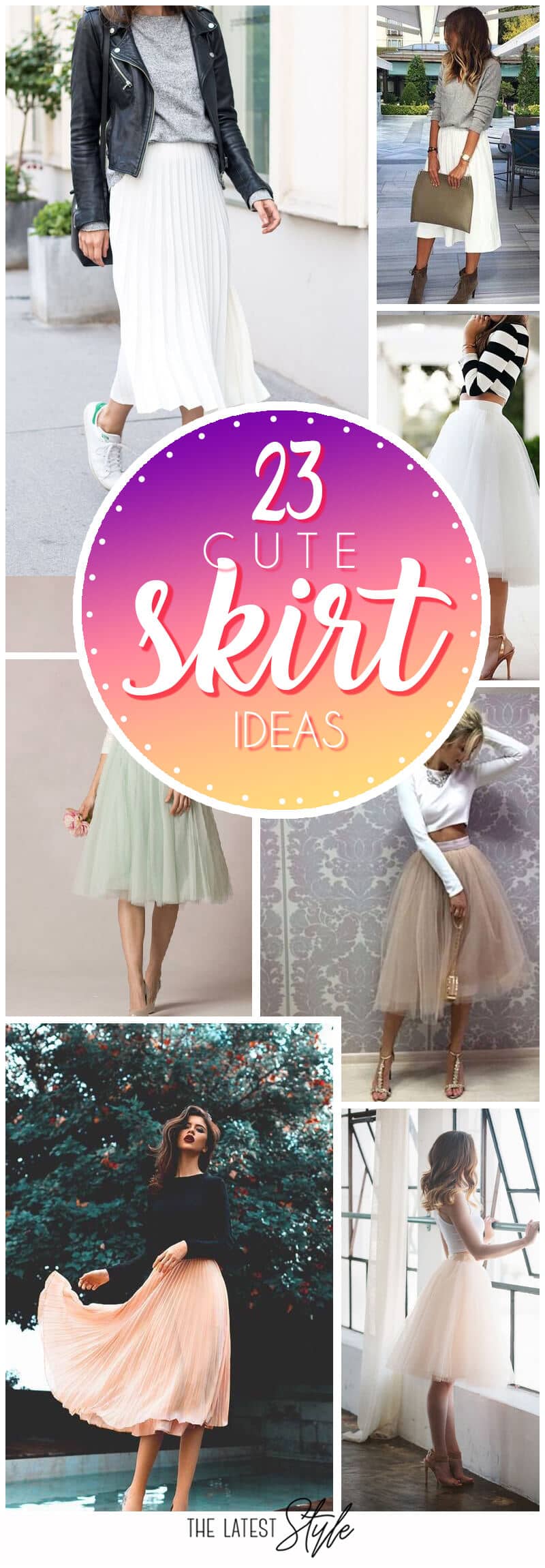 23 Cute Skirt Outfit Ideas