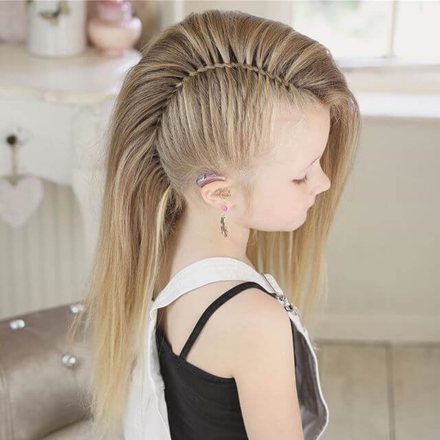 The Half-Cut Mohawk-Girl Style