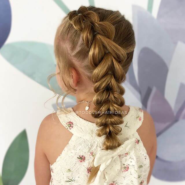 The Upside Down Heart Braid