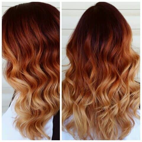 The 27 Hottest Red Ombre Hairstyles