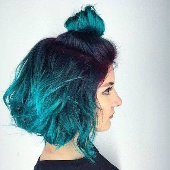 27 Super Cool Blue Ombre Hairstyles