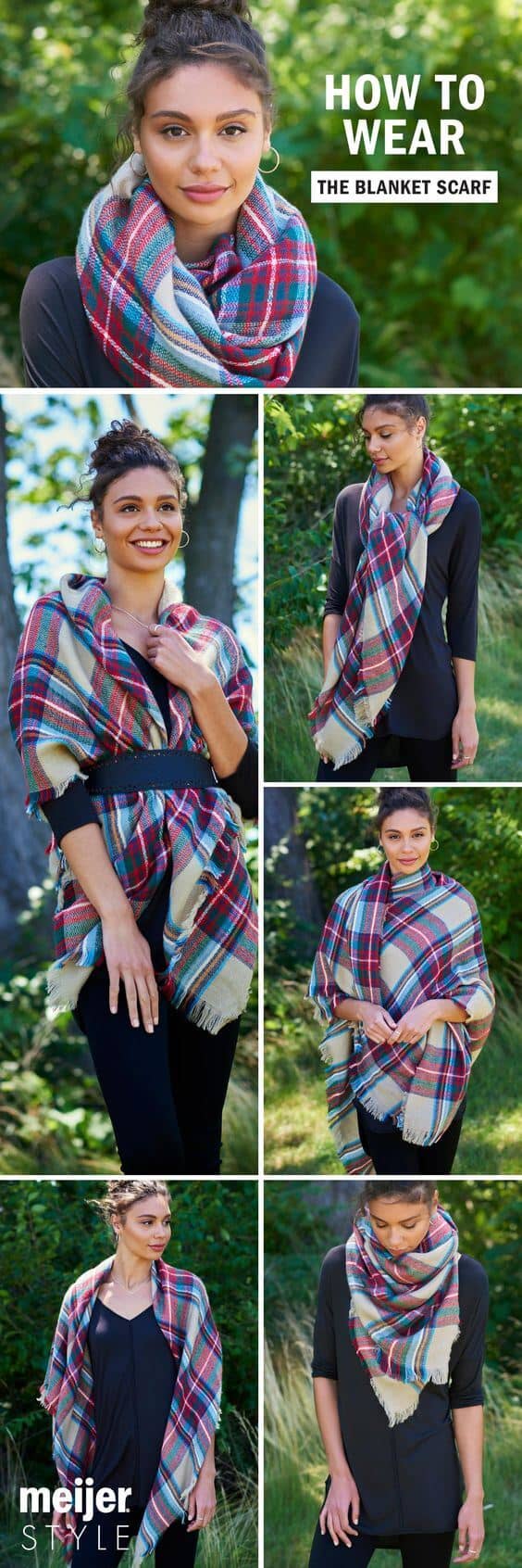 27 Trendy Fall Outfits With Scarves