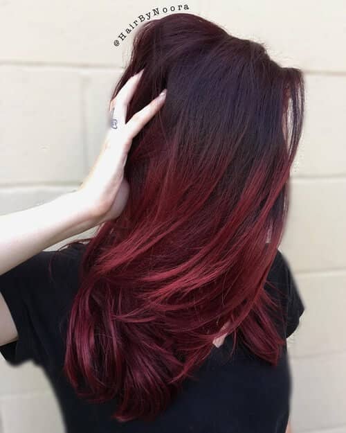 The 27 Hottest Red Ombre Hairstyles Hairs London