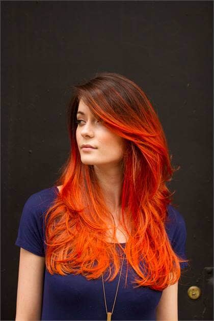 The 27 Hottest Red Ombre Hairstyles