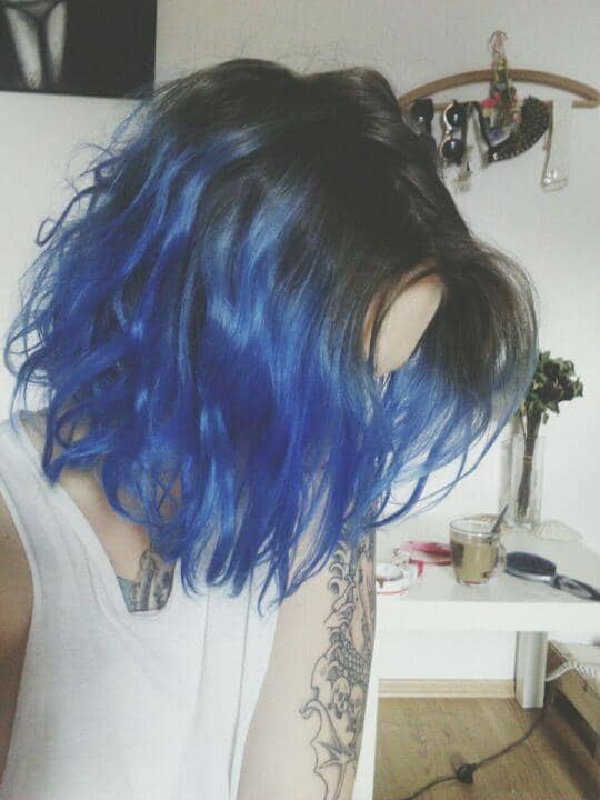 27 Super Cool Blue Ombre Hairstyles