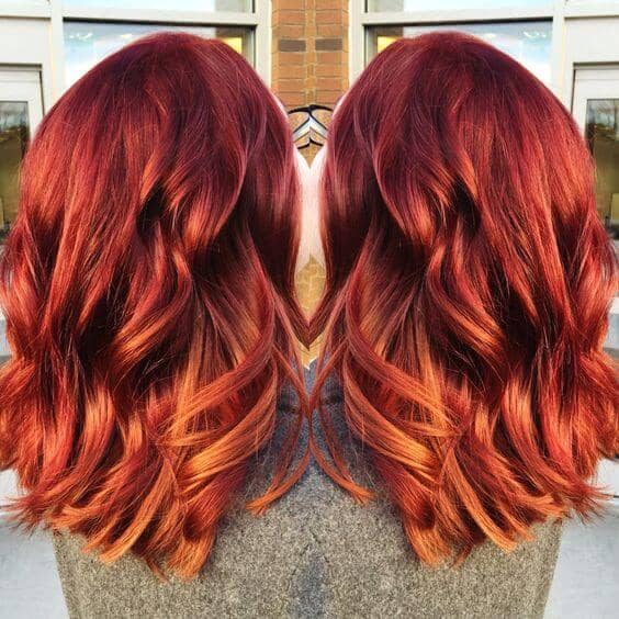 The 27 Hottest Red Ombre Hairstyles